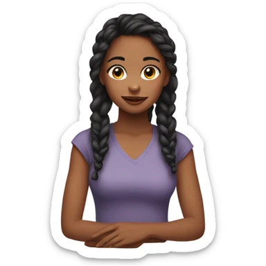 Daughter love mom sticker