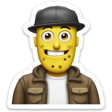 Roadman spongebob sticker