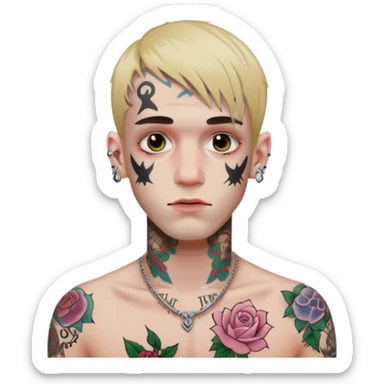 Lil peep sticker