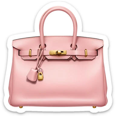 Light Pink Birkin Bag sticker