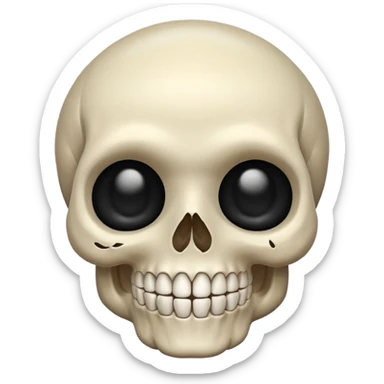 SKULL POOKIE sticker