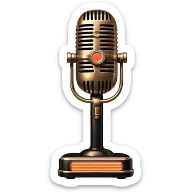 Radio station  sticker