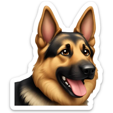 German Shepard  sticker