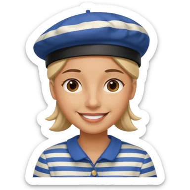 Voyage en france sticker