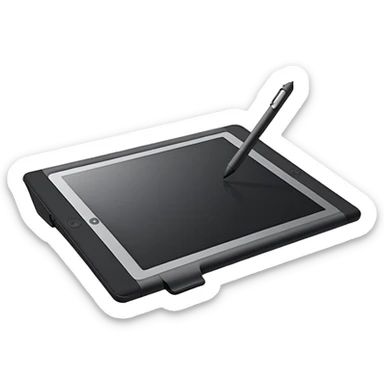 wacom drawing tablet sticker
