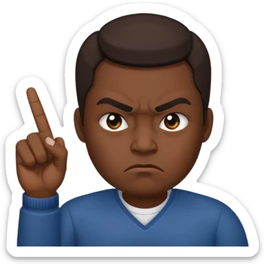 😒🖕🏿 sticker