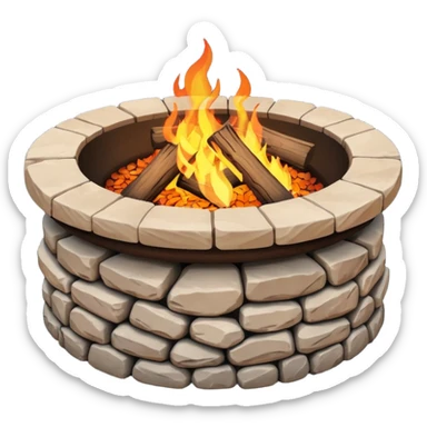 Fire Pits sticker