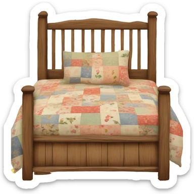 country bed sticker