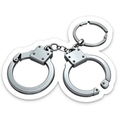 handcuffs sticker