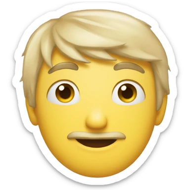 emoji con los ojos llorosos feliz  sticker