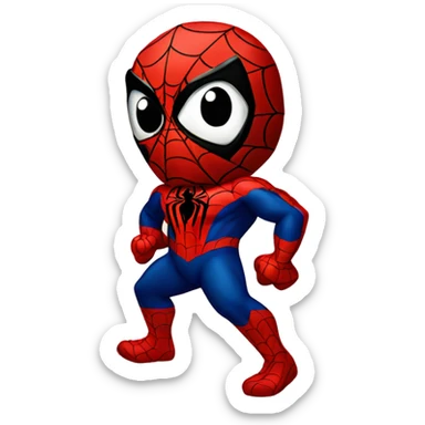 Gay Spiderman sticker