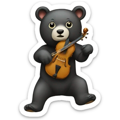 Bär String  sticker