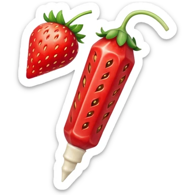 Kebab à la fraise  sticker