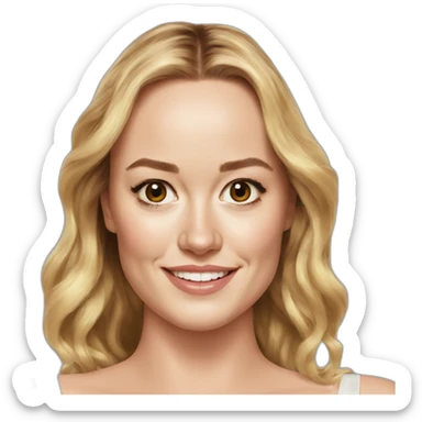 Brie Larson sticker