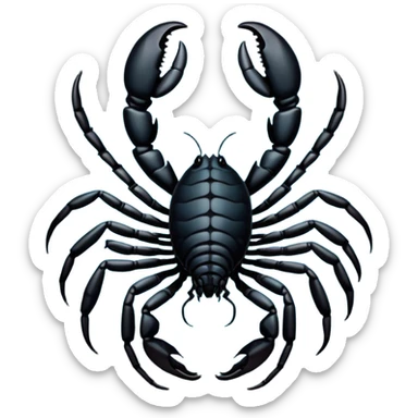 Scorpio zodiac sign sticker