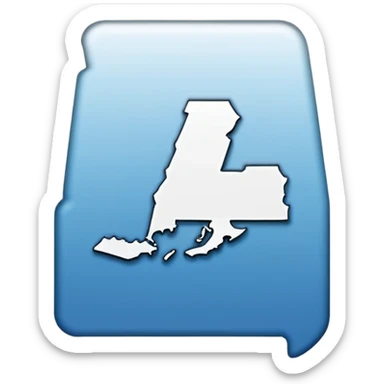 alabama outline sticker