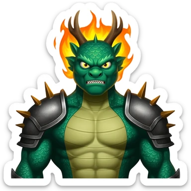 tai lung de kung fu panda sticker