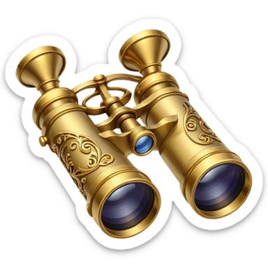 Opera glasses/binoculars sticker
