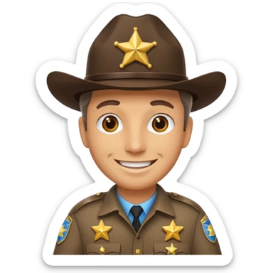 Sheriff sticker