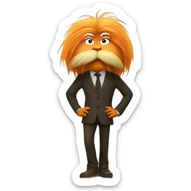 The Lorax sticker