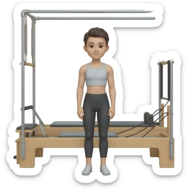 Pilates reformee sticker