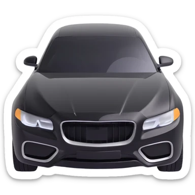 modern and clean glossy black car with a light gray or transparent curved film floating partially above and partially attached to the car, film has a subtle reflective edge, part of the film is still unrolled sticker