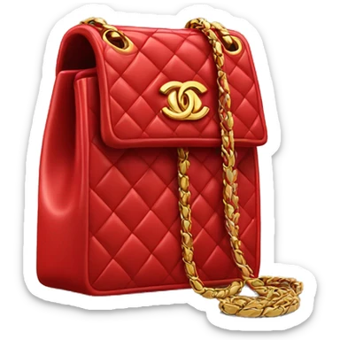 Chanel bag Red sticker