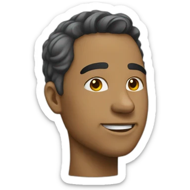 un pied vu de profil sticker