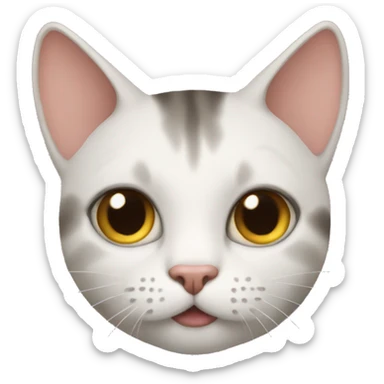 CAT with ME  sticker