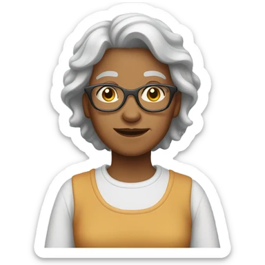Teenage granny  sticker