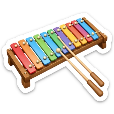 Xylophone sticker