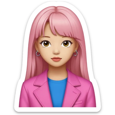 Lisa from BLACKPINK sticker