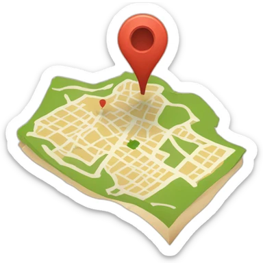 map marker sticker
