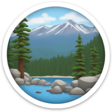 lake tahoe sticker