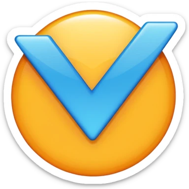 Centang biru yg ada di tiktok sticker