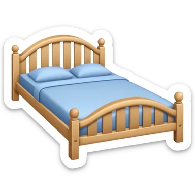 Sprung bed slat sticker