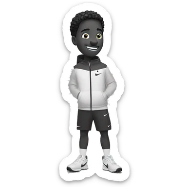 Survêtement Nike trail monochrome  sticker