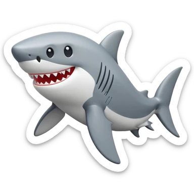 IKEA shark sticker