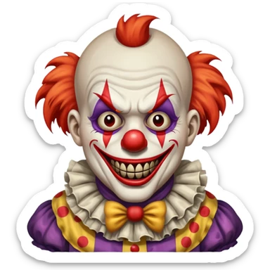 Clown horreur sticker