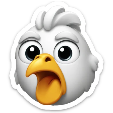 Nando’s chicken crying sticker