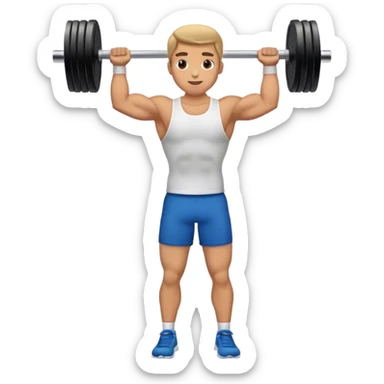 anterior deltoid dumbbell raise sticker