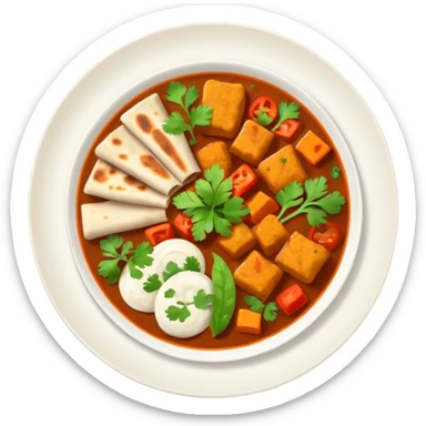 ios 18 aesthetic indian food sticker