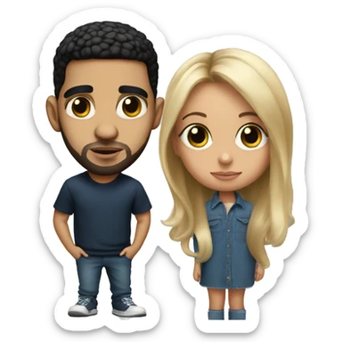 Big eyes with drake sticker