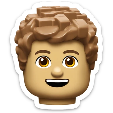 Lego-brick sticker