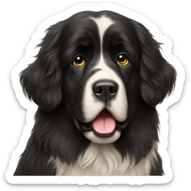 Landseer Newfoundland  sticker