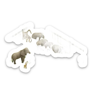 Zoo enclosure  sticker