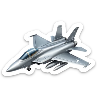 U.S. military fighter jet sticker