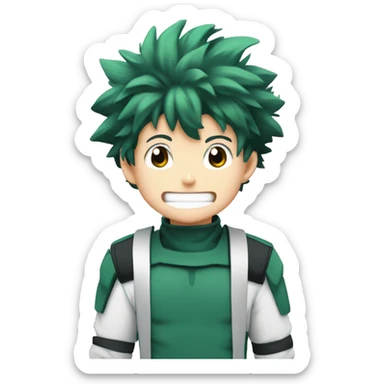 Izuku Midoriya sticker
