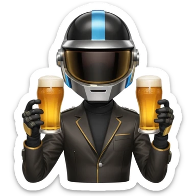 Daft pub sticker