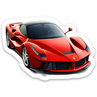 ferrari la ferrari sticker
